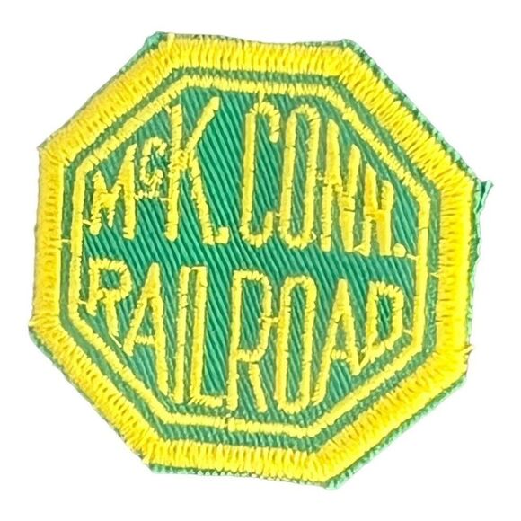 Vintage Lot Of 12 Different Railroad Patches In A Frame Birmingham Youngstown - Picture 11 of 16